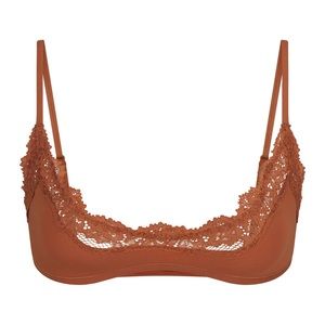 Skims Fits Everybody Corded Lace Scoop Bralette